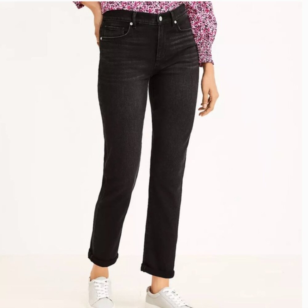 🖤✨Ann Taylor‎ LOFT Mid Rise Girlfriend Jeans (NEW WITH TAG) ✨🖤